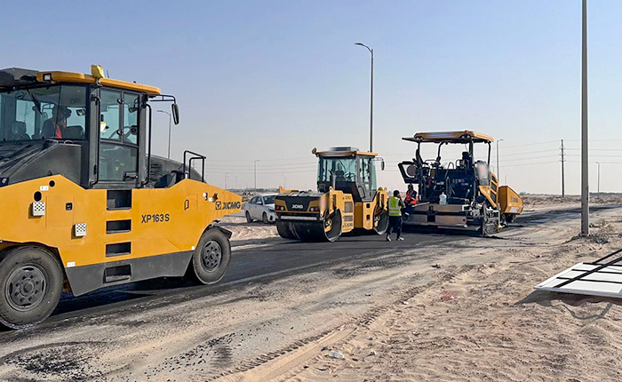 徐工成套化道路设备助力沙特2030愿景！